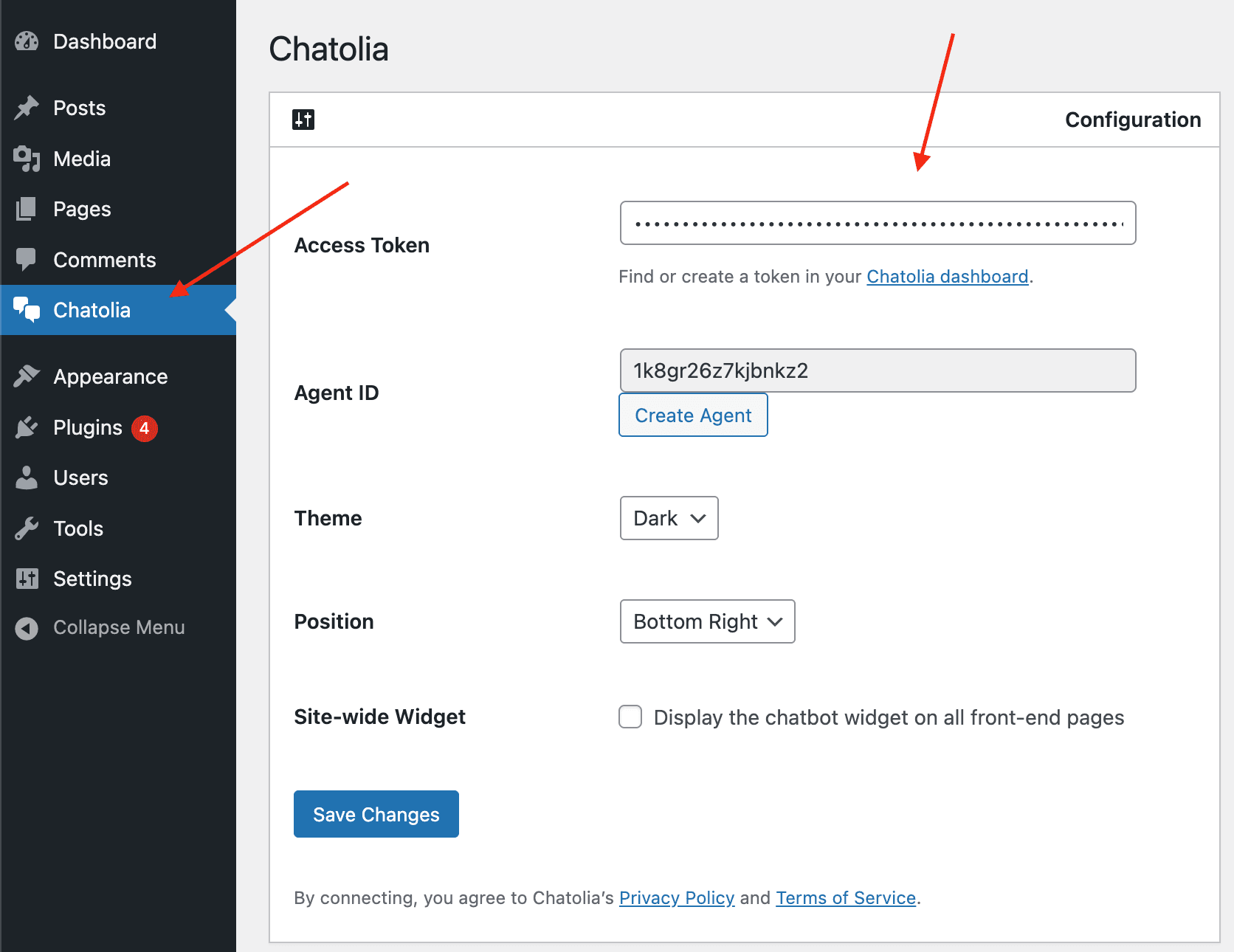 Chatolia Token Paste